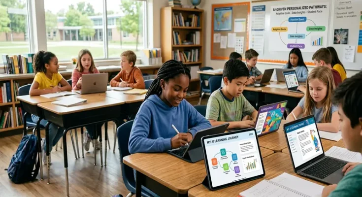AI-Driven Personalized Learning Pathways for K-12 Students