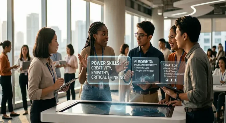 Developing Human-Centered Power Skills in the AI Era
